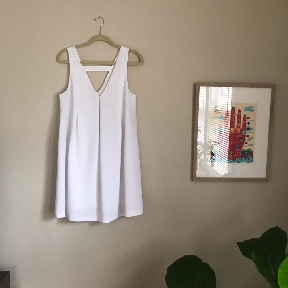 bcbggeneration white mini dress